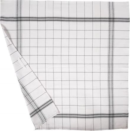 Tiseco - Keukenhanddoek PRO CHEF - SET/10 - HORECA - 68x68 cm, zwart