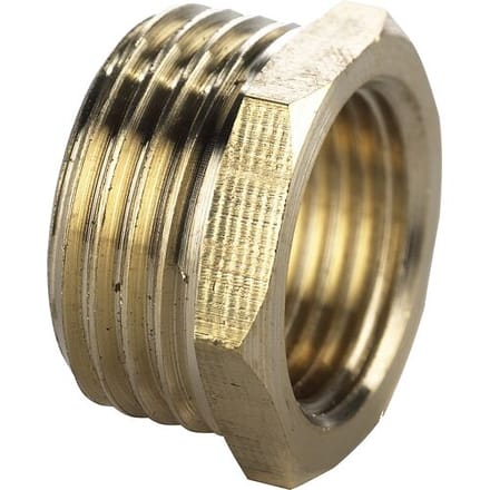 BPE Gasdraadfitting verloopring 1/2" Bt.Dr. x 3/8" Bn.Dr.