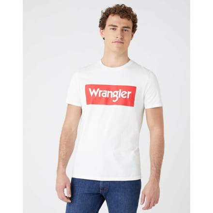 Wrangler Tshirt Off White Taglia: M | T-shirt stampate Outlet | Uomo | Bianco