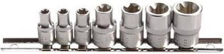 BGS Doppenset E-profiel 1/4 en 3/8 E6 - E16, 7 delig