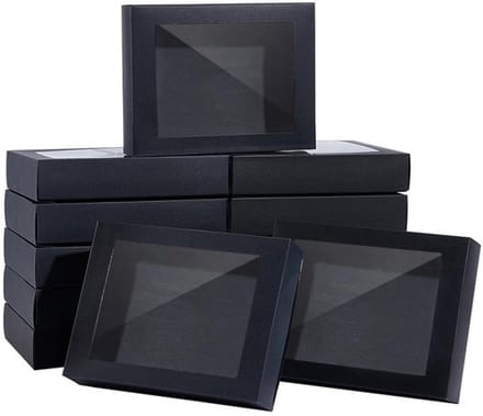 Allecto - Geschenkdosen - Zwarte Papieren Dozen - Ideaal voor