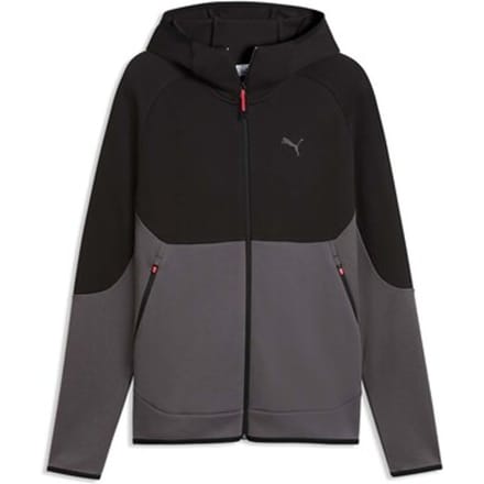 Puma Pumatech Slim Elevated Full-Zip Hoodie Dk Sweater - Sportswear - Volwassen