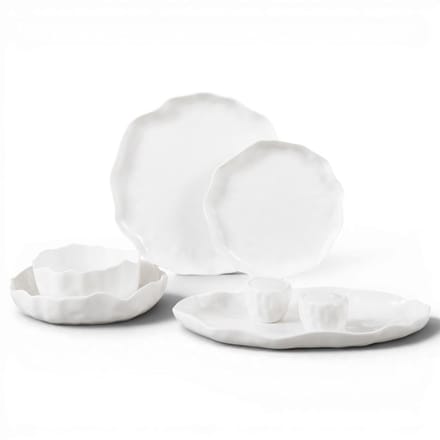 BRICARD ANGLES DINNER SET | WIT 27-DELIG