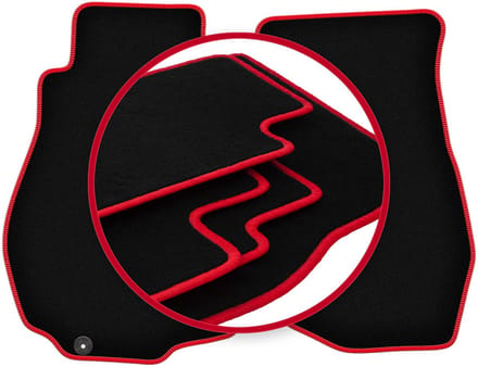 CARLUX-RED automatten voor: Nissan 350Z coupé (2003-2009)