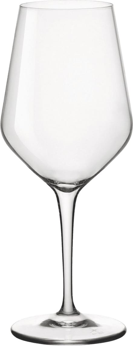 Bormioli Rocco Milano Wijnglazen 44,5 cl / 445 ml | Set van 6 Stuks | Geschikt voor Rode Wijn | Glas | Vaatwasserbestendig | Voor Thuis en Horeca