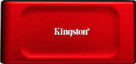 Kingston Technology 2TB XS1000 Red External USB 3.2 Gen 2 Draagbare Solid State Drive