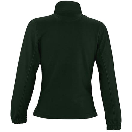 SOLS Dames/dames North Full Zip Fleece Jacket (Bosgroen)