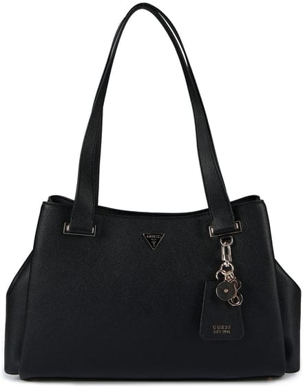 GUESS schoudertas Evie Girlfriend Carryall Black zwart