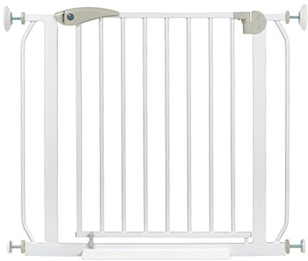 Veiligheids Traphekje met Automatische Sluiting - Extra Brede Doorgang 135-145 cm