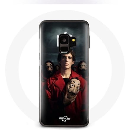 Samsung Galaxy S9 hoesje La Casa De Papel Rio-masker
