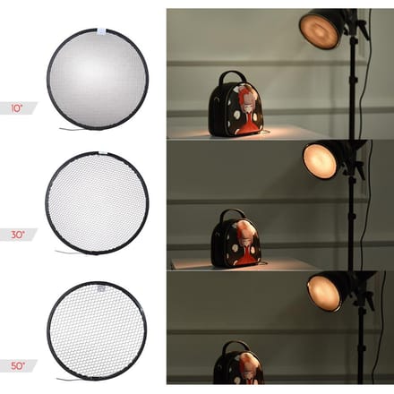 Abat-jour à réflecteur standard à montage Elinchrom de 7 pouces Package 2 gray