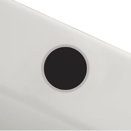 Duravit surcharge position for tub rim drilling for fitting (not possible for whirlpool tub)