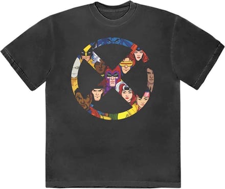 Marvel The X-Men - X-Men '97 X Badge Heren T-shirt - M - Zwart