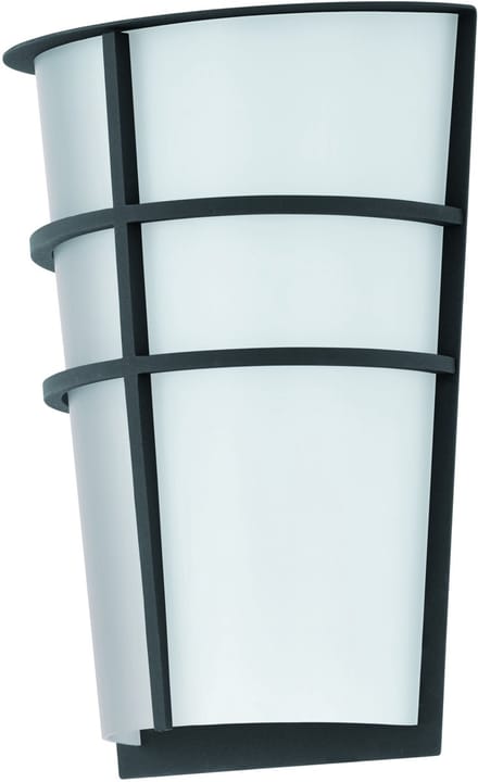 EGLO Breganzo - Buitenverlichting - Wandlamp - 2 Lichts - LED - Antraciet - Wit