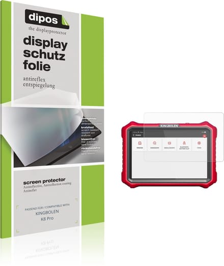 dipos – 2x Matte Beschermfolie geschikt voor KINGBOLEN K8 Pro | Krasbestendige & antireflecterende Screenprotector Ultra-Thin