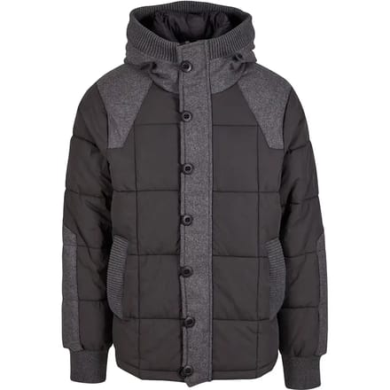 Brandit - Garret Jacket - S - Zwart/Grijs