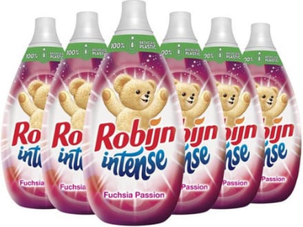 Robijn Wasverzachter Fuchsia Passion - 6 x 870 ml (348 wasbeurten)