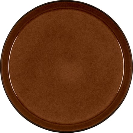 BITZ Gastro Bord Dia. 27 x 2,5 cm Zwart/Amber