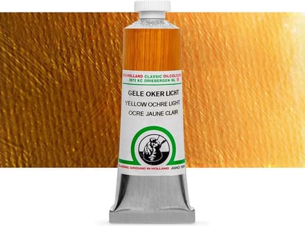 Oil paint Old Holland 40ml – 053 Yellow Ocher Light