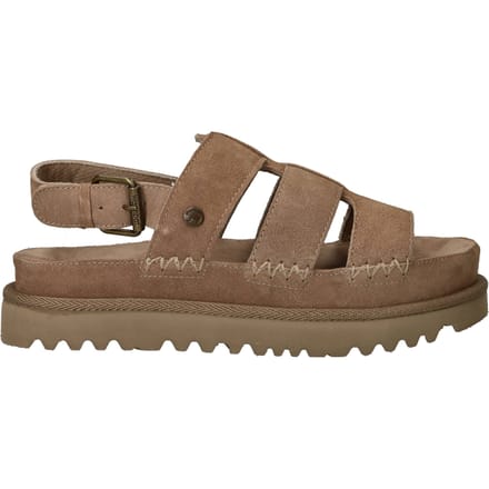 Warmbat Wenlock Suede Dames Sandalen - Stone