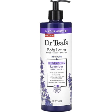 Dr. Teal's, Bodylotion, Rust & Slaap, Lavendel, 18 fl oz (532 ml)