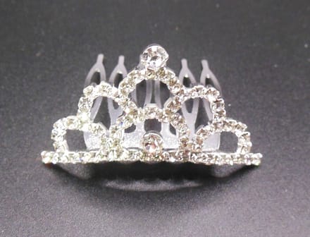 Tiara klein kroontje met strass #5