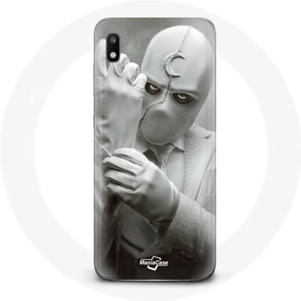 Coque pour Samsung Galaxy A10 Moon Knight Batman Affiche Nouvelle Série 2022