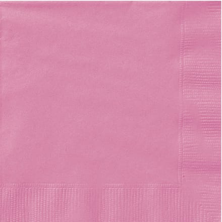 Servetten - Donker roze - 20 stuks