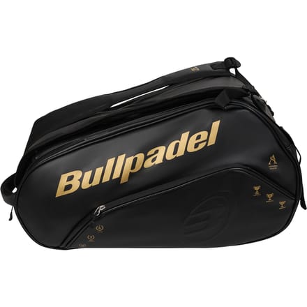 Bullpadel Flow BPP26006 Racketbag Padeltas - Zwart/Goud - Racketbag