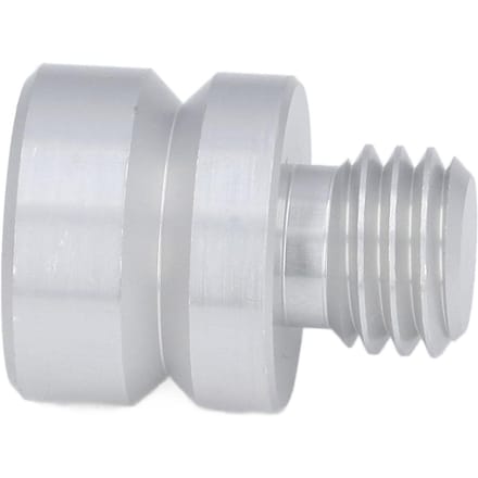 Prisma Adapter 58x11 Schroefdraad 20mm Lang Aluminium GPS RTK Adapter voor Statief Totaalstation Basis white