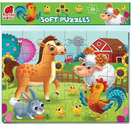 Schuimpuzzel Huisdieren RK6040-01 - 24-delige puzzel