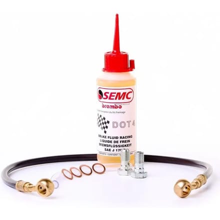 Flexibele slang met dubbel oog SEMC Sertit Gold Line