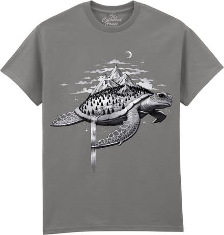 Schildpad Adventure Turtle The Coloured House T-shirt L