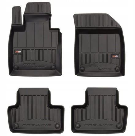 FROGUM ProLine - VOLVO XC60 II - rubberen vloermatten - automat - hoge rand - perfecte pasvorm