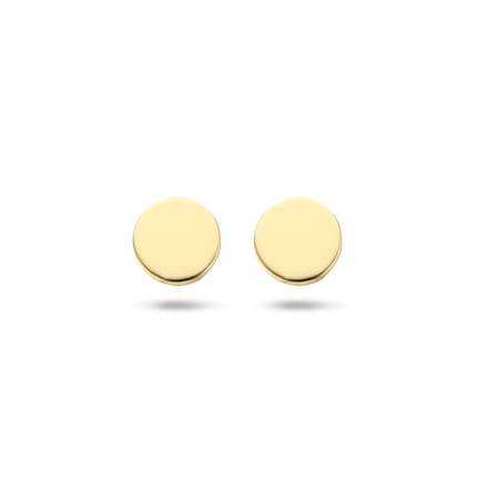 Sparkle14 Oorknoppen Rond 4 mm - Goud