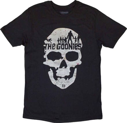 The Goonies - Skeleton Heren T-shirt - S - Zwart