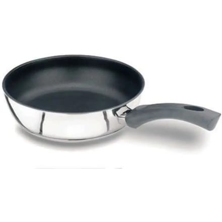 Gladde koekenpan van roestvrij staal Lacor Home 18/10 D,22 cm