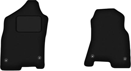 Voormatten zwart voor: Dodge RAM 1500 lang (2019)