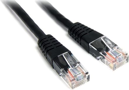 LOGON UTP Cat.5e netwerkkabel 0,5 m Cat5e Zwart