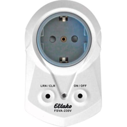 Eltako FSVA-230V-10A Schakelactor Draadloos Stopcontact Schakelvermogen (max.) 2000 W