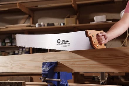 Traditionele handzaag 24" x 7 tanden per inch