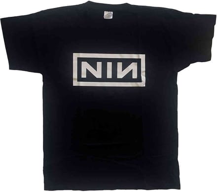 Nine Inch Nails - Classic Logo Heren T-shirt - 2XL - Zwart