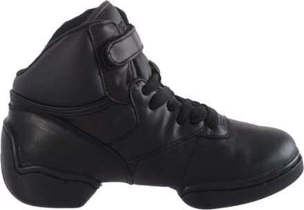 Papillon Danssneakers Splitzool Hoog Model Zwart Maat 43,5
