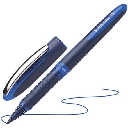 Schneider rollerball - One Business - 0,6mm - blauw - S-183003