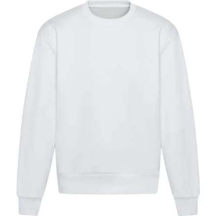 Just Hoods - Signature Heavyweight Sweater - Arctic White maat M