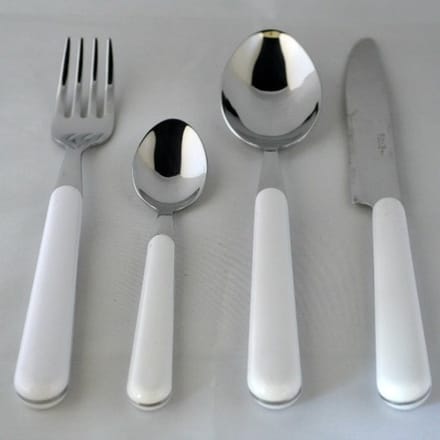 Kitchen Trend Brio Bestekset - 24-delig - Wit