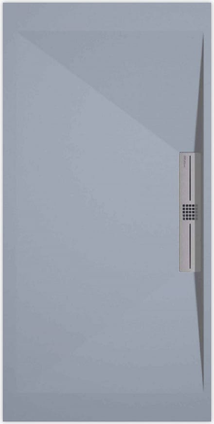 Sanifun douchebak Stone Side Gray Smooth 1000 x 900 S