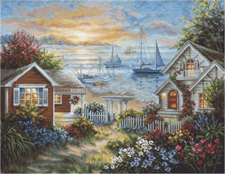 Luca-S Tranquil Seafront borduren (pakket) B619