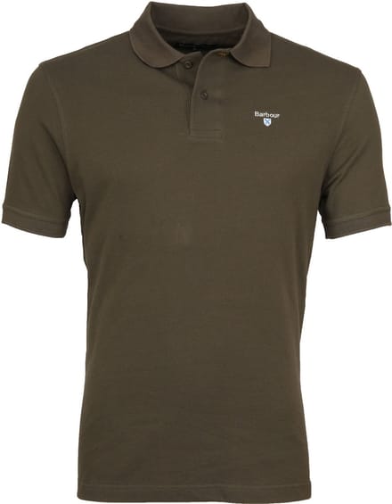 Barbour Basic Polo Legergroen - Maat S - Heren