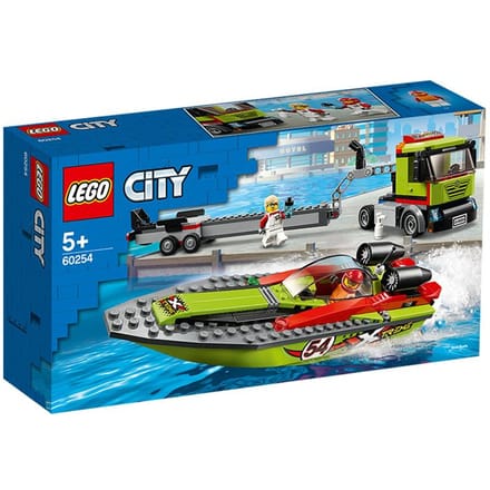 LEGO City Race Boat Transporter 60254